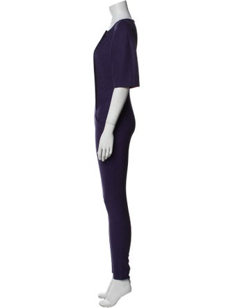 Stella McCartney Wool Square Neckline Jumpsuit