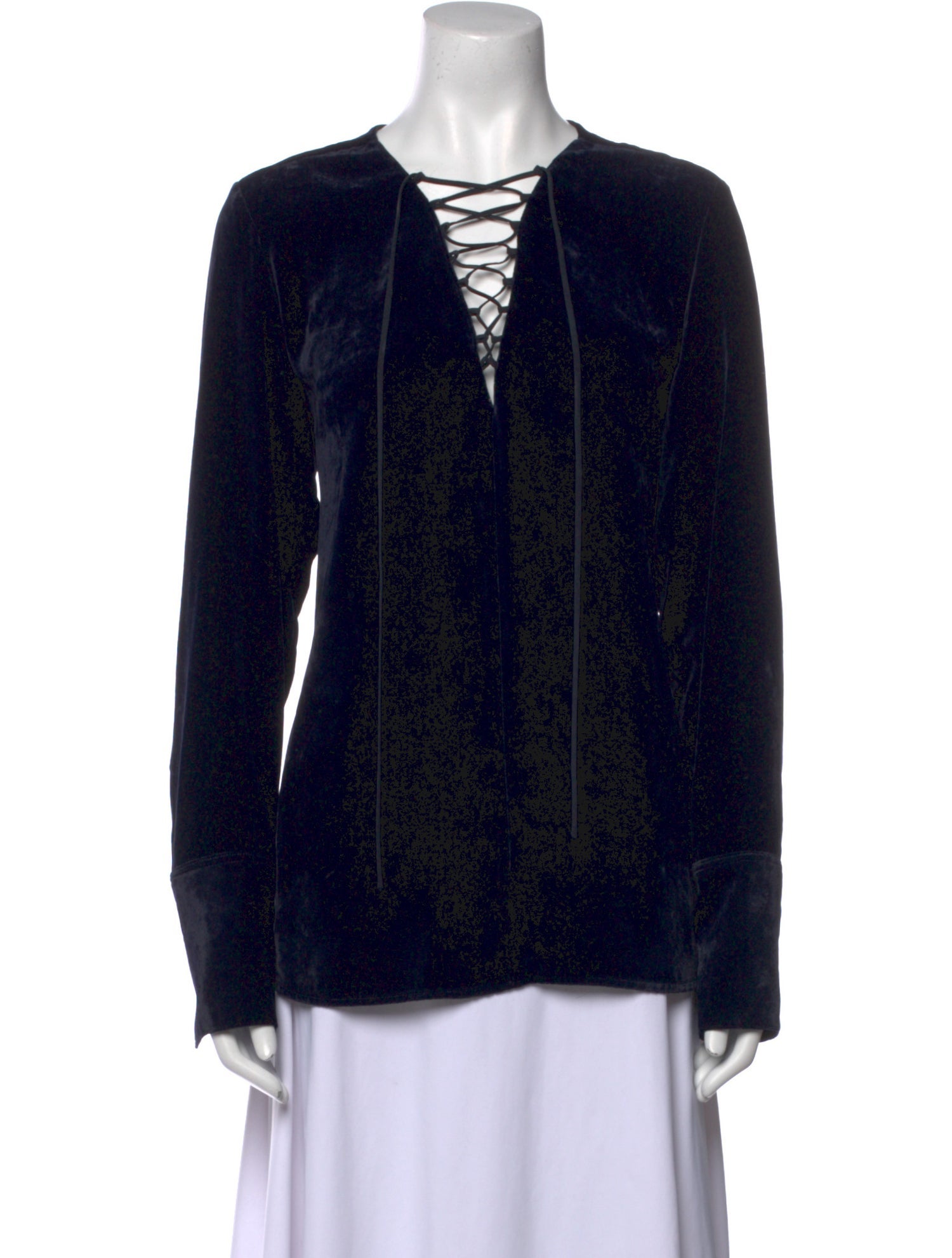 Stella McCartney Printed V-Neck Blouse