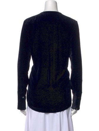 Stella McCartney Printed V-Neck Blouse