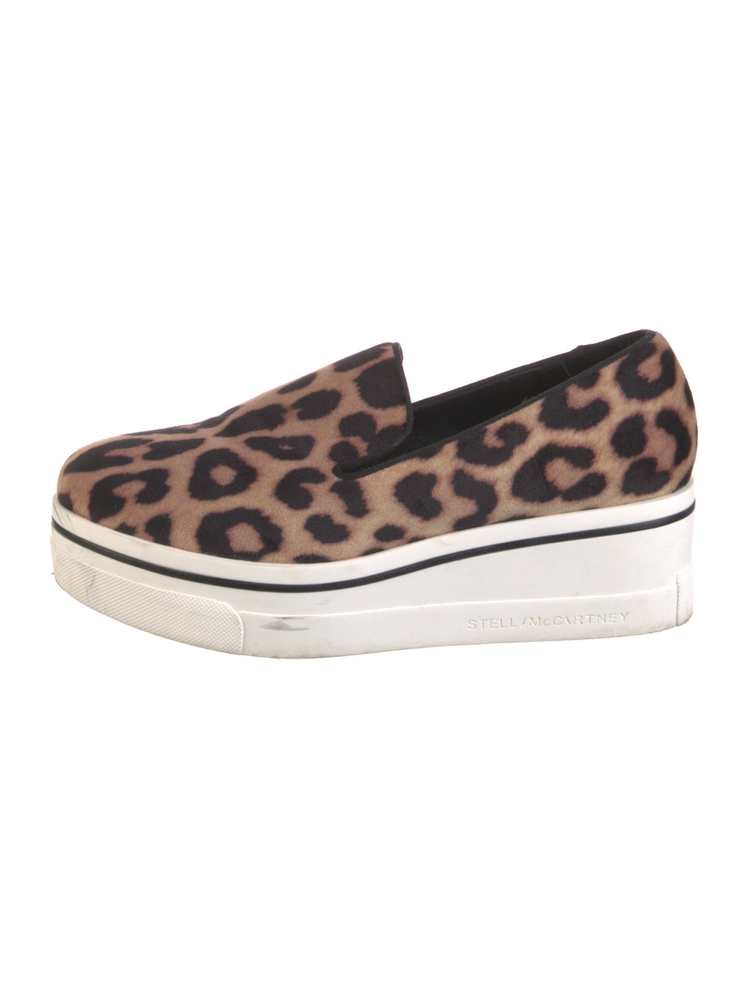 Stella McCartney Velvet Animal Print Pumps