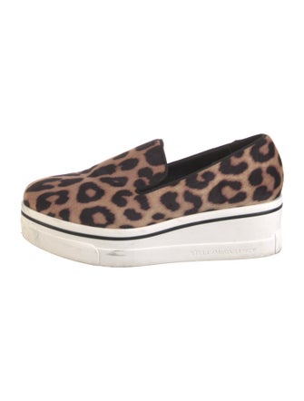 Stella McCartney Velvet Animal Print Pumps