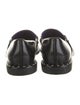 Stella McCartney Patent Leather Chain-Link Accents Loafers