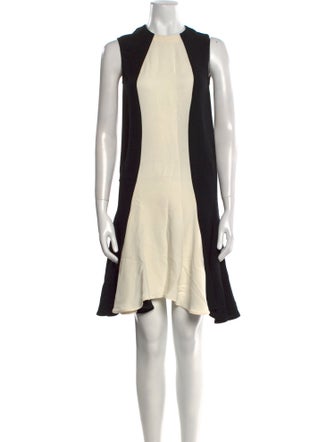 Stella McCartney Colorblock Pattern Mini Dress