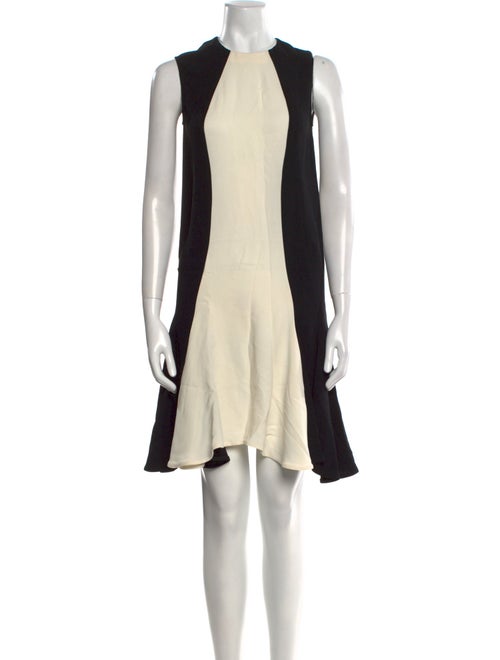 Stella McCartney Colorblock Pattern Mini Dress