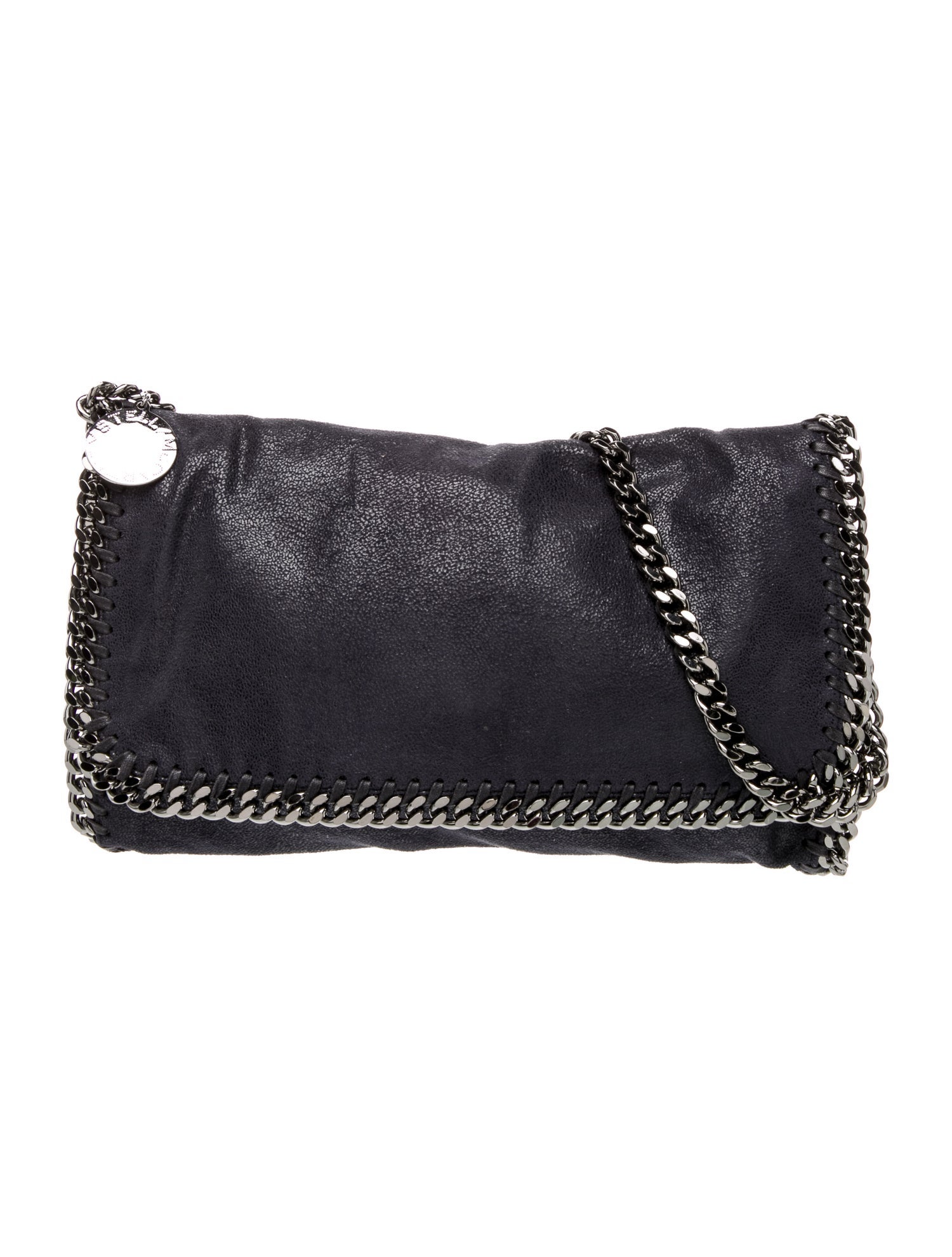 Stella McCartney Vegetarian Suede Shoulder Bag
