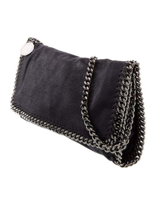 Stella McCartney Vegetarian Suede Shoulder Bag