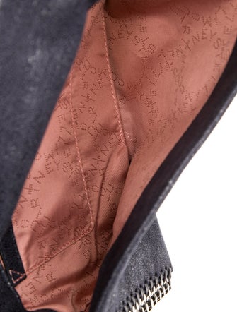 Stella McCartney Vegetarian Suede Shoulder Bag