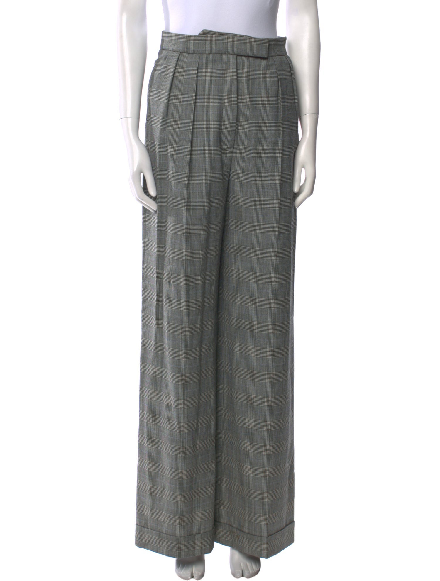 Stella McCartney Wool Wide Leg Pants
