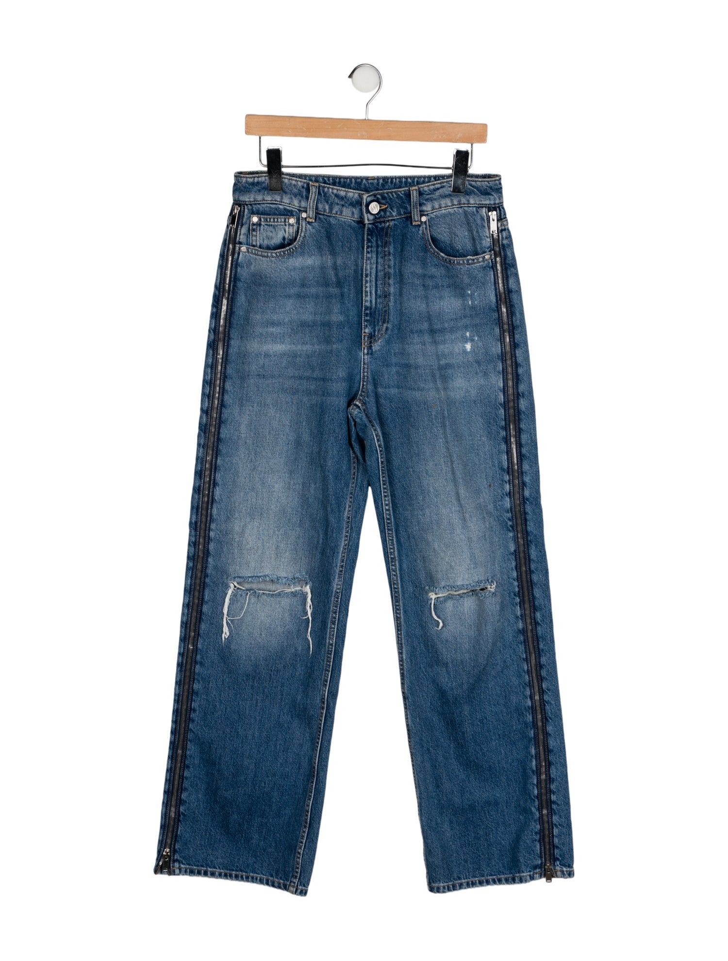 Stella McCartney High-Rise Wide Leg Jeans