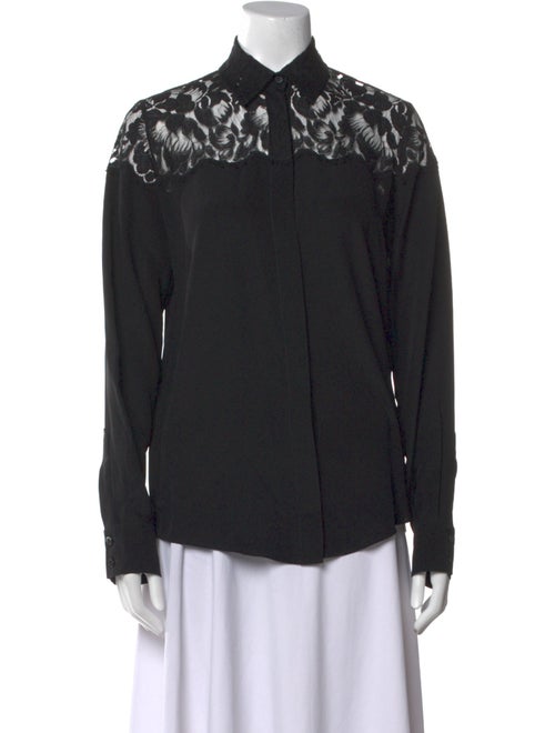 Stella McCartney Long Sleeve Button-Up Top