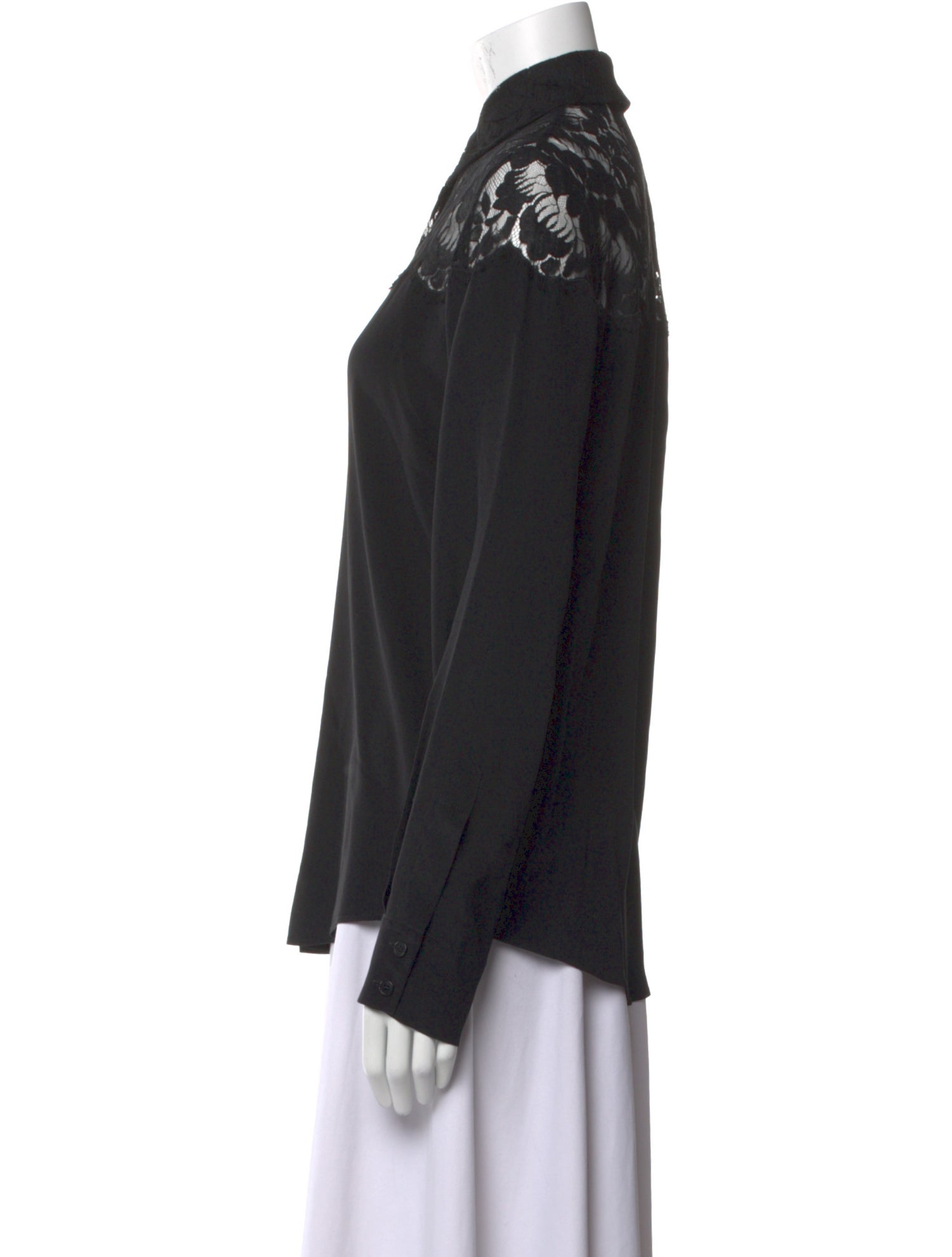 Stella McCartney Long Sleeve Button-Up Top