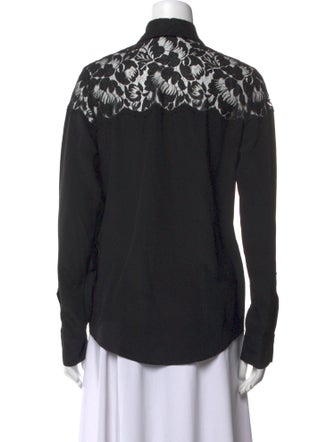 Stella McCartney Long Sleeve Button-Up Top