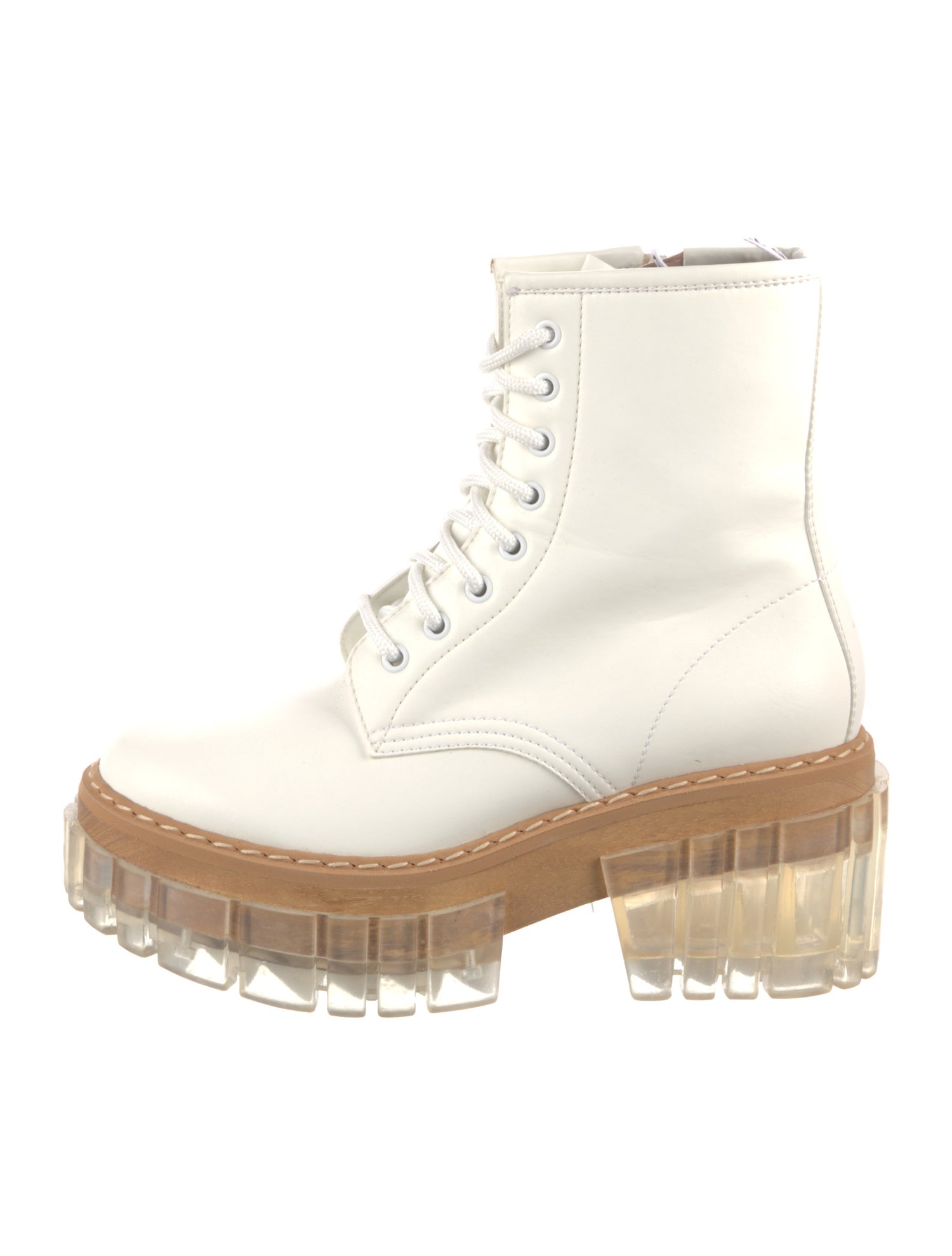 Stella McCartney Vegan Leather Combat Boots