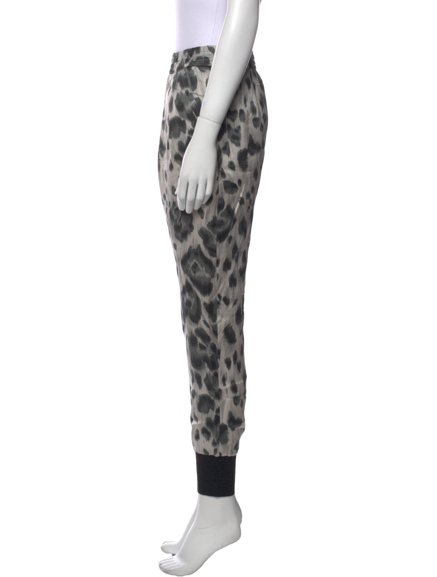 Stella McCartney Silk Skinny Leg Pants