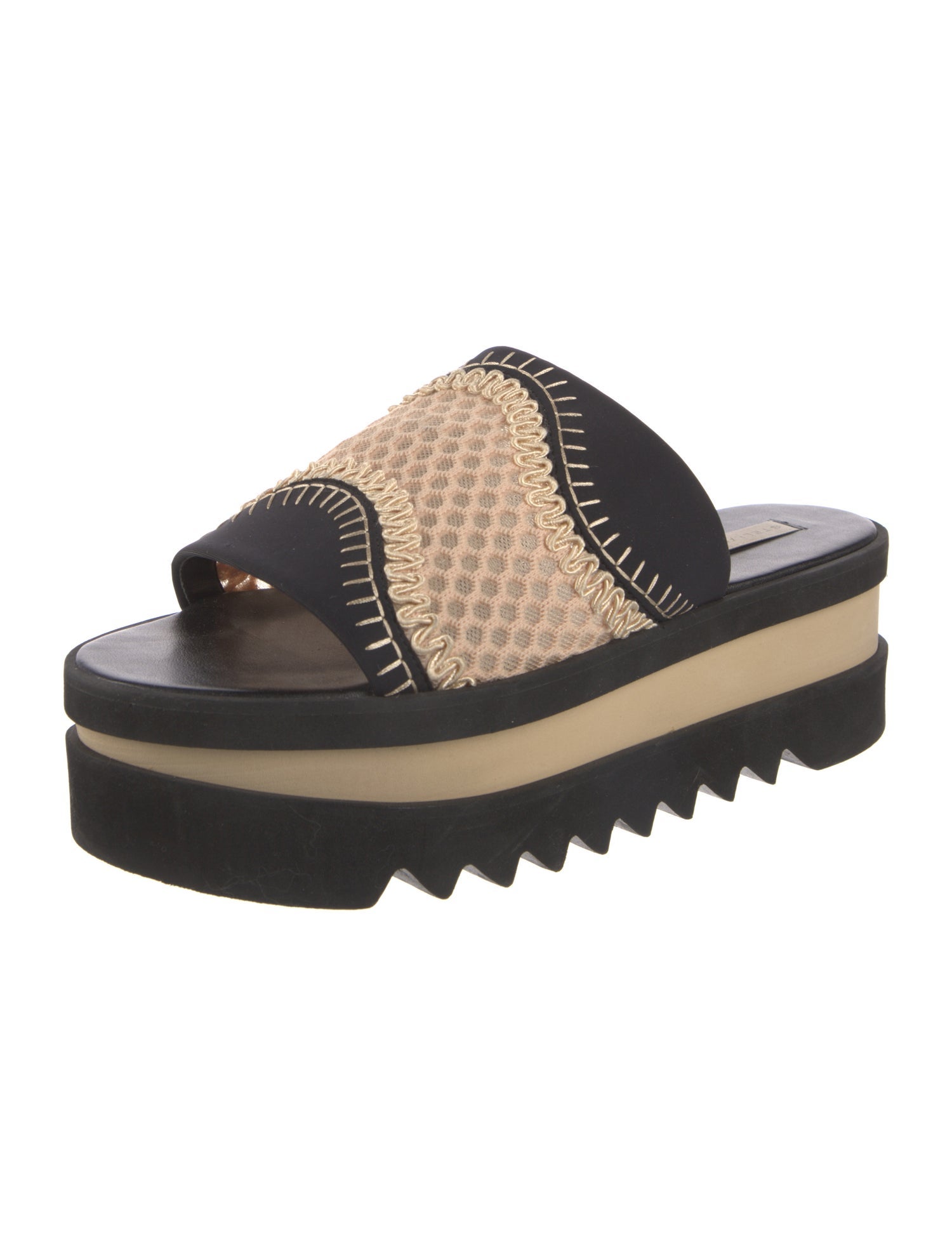 Stella McCartney Mesh Printed Slides