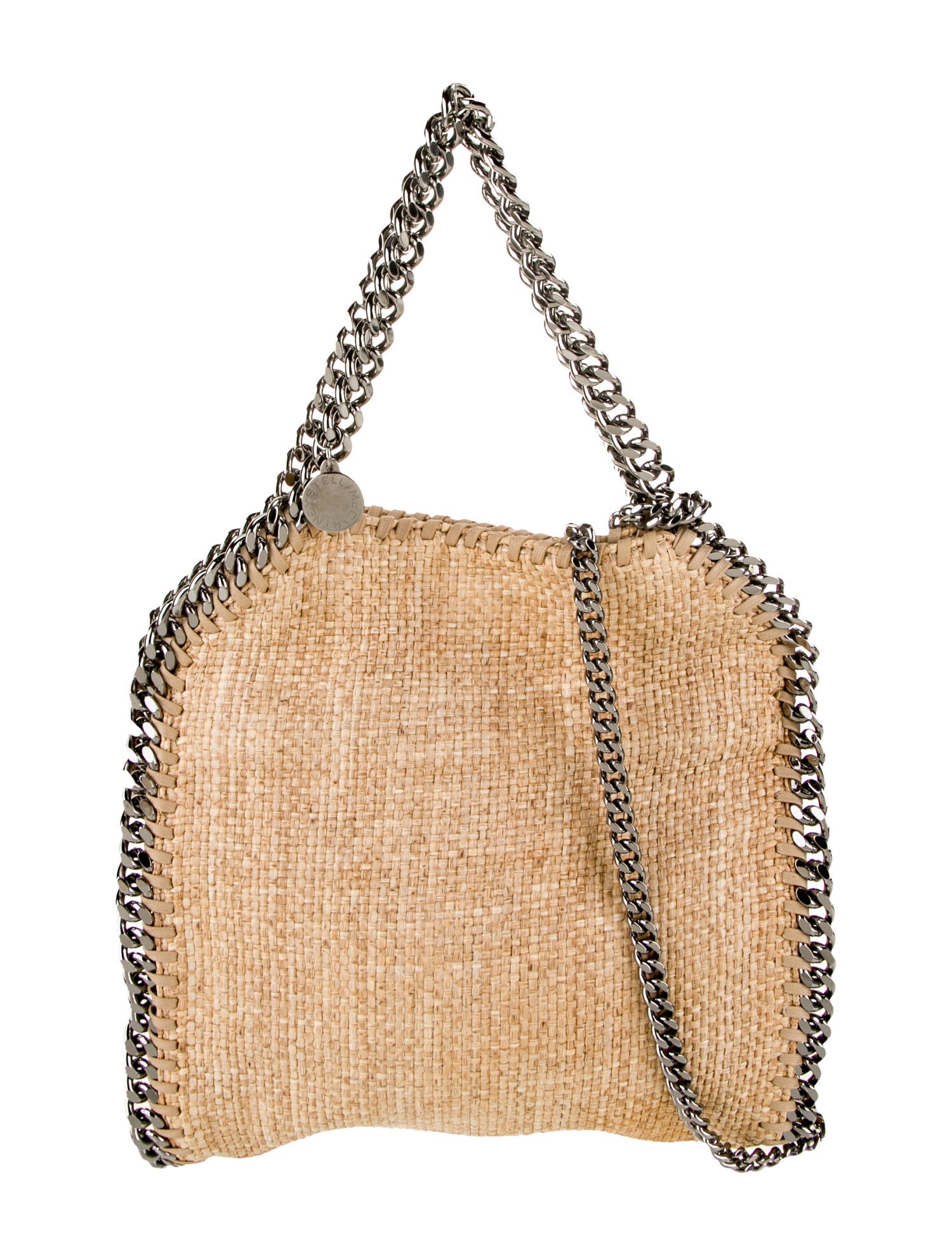 Stella McCartney Raffia Top Handle Bag
