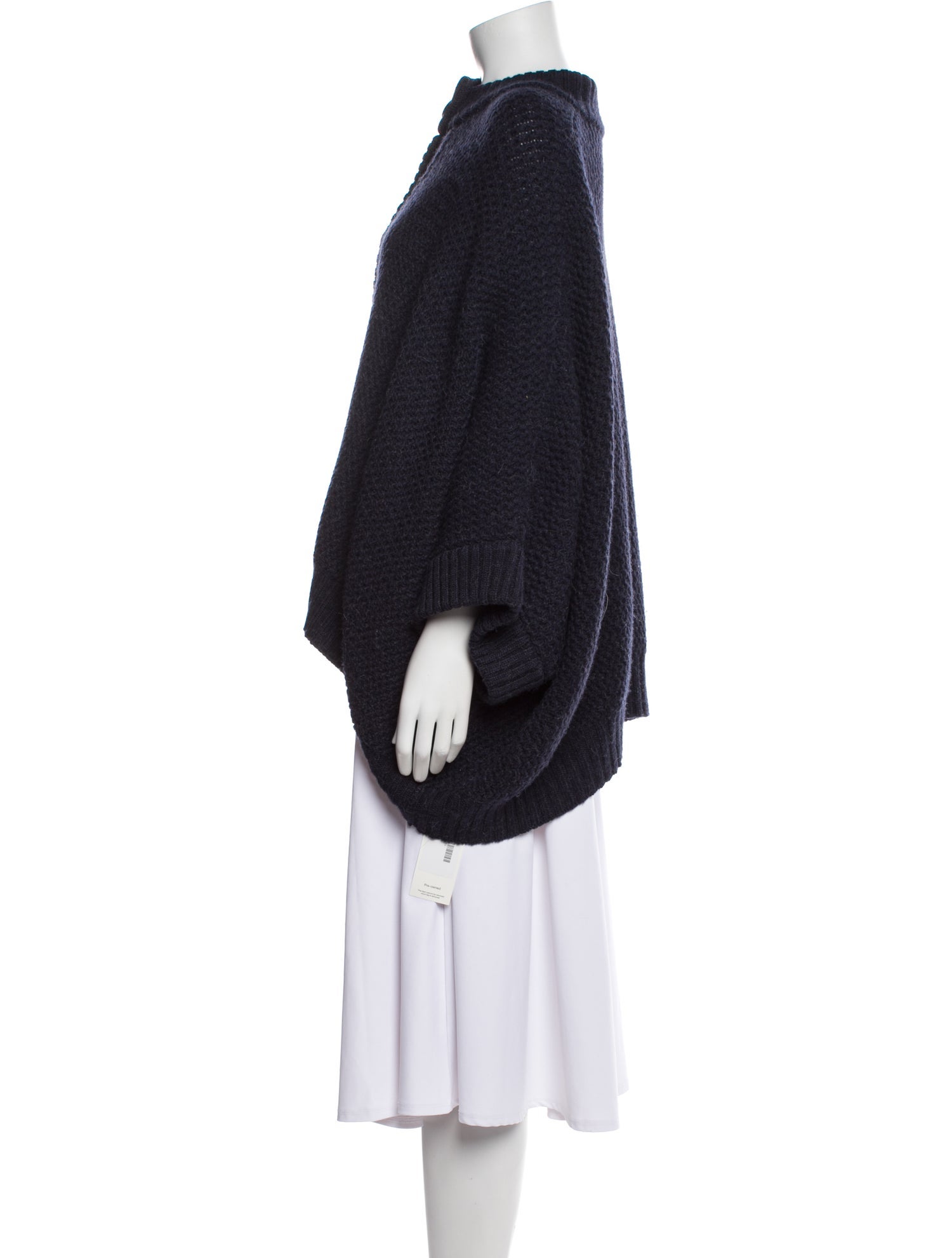 Stella McCartney Virgin Wool Mock Neck Sweater