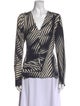Stella McCartney Silk Striped Blouse