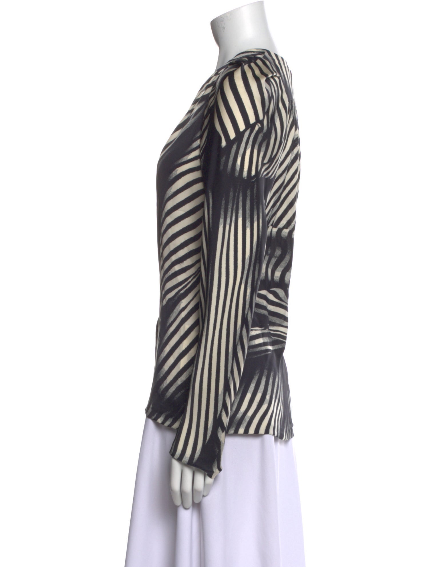 Stella McCartney Silk Striped Blouse