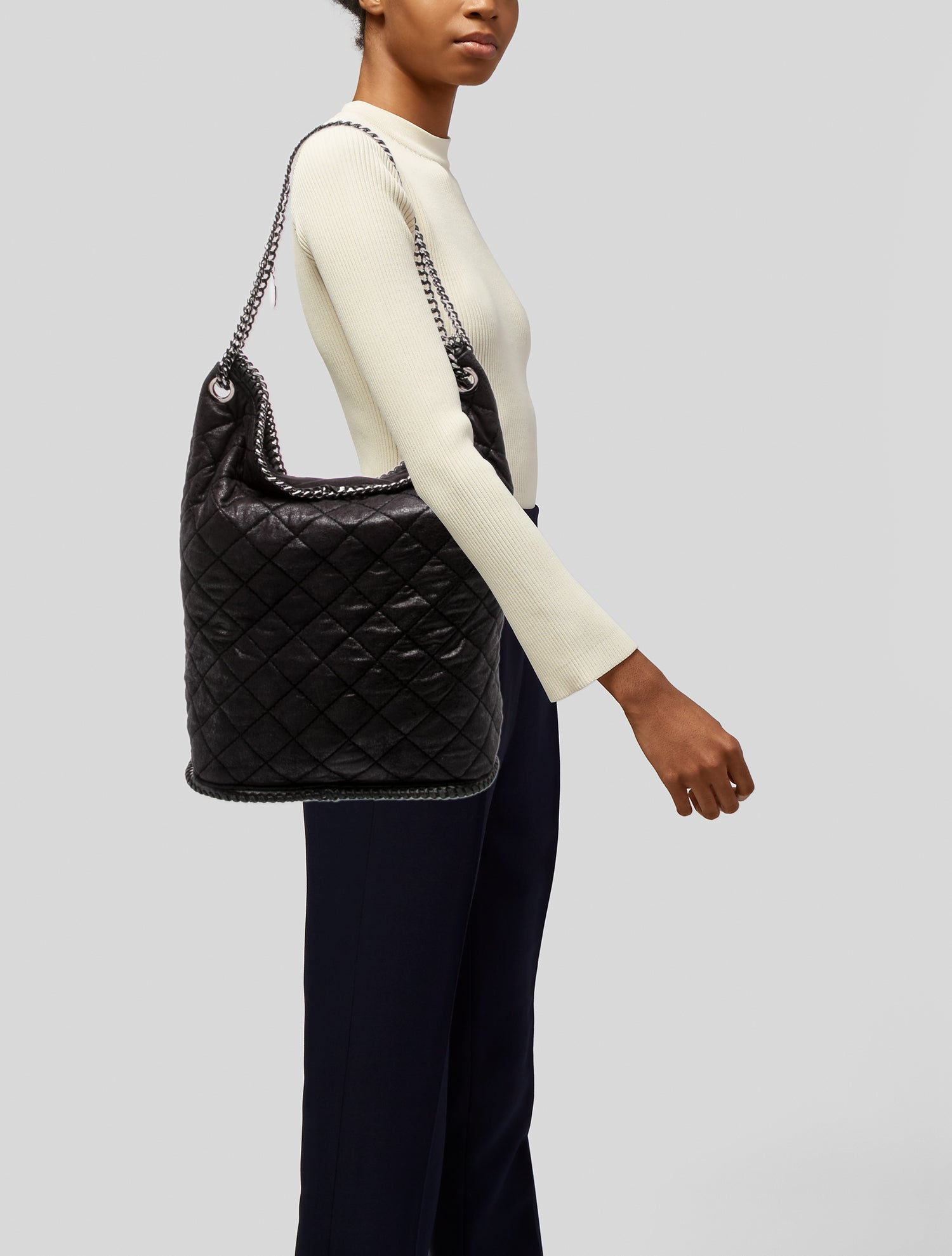 Stella McCartney Quilted Hobo