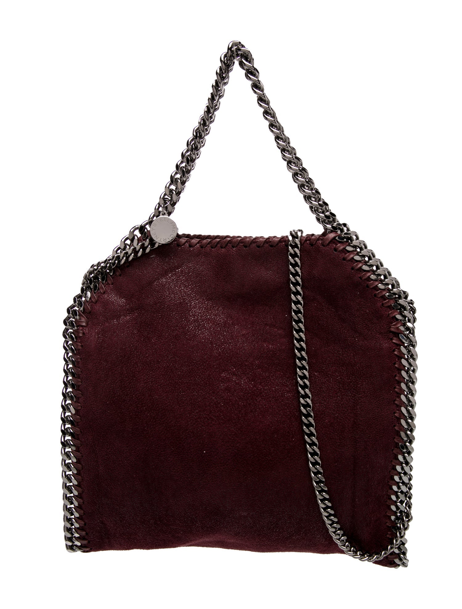 Stella McCartney Vegetarian Suede Top Handle Bag
