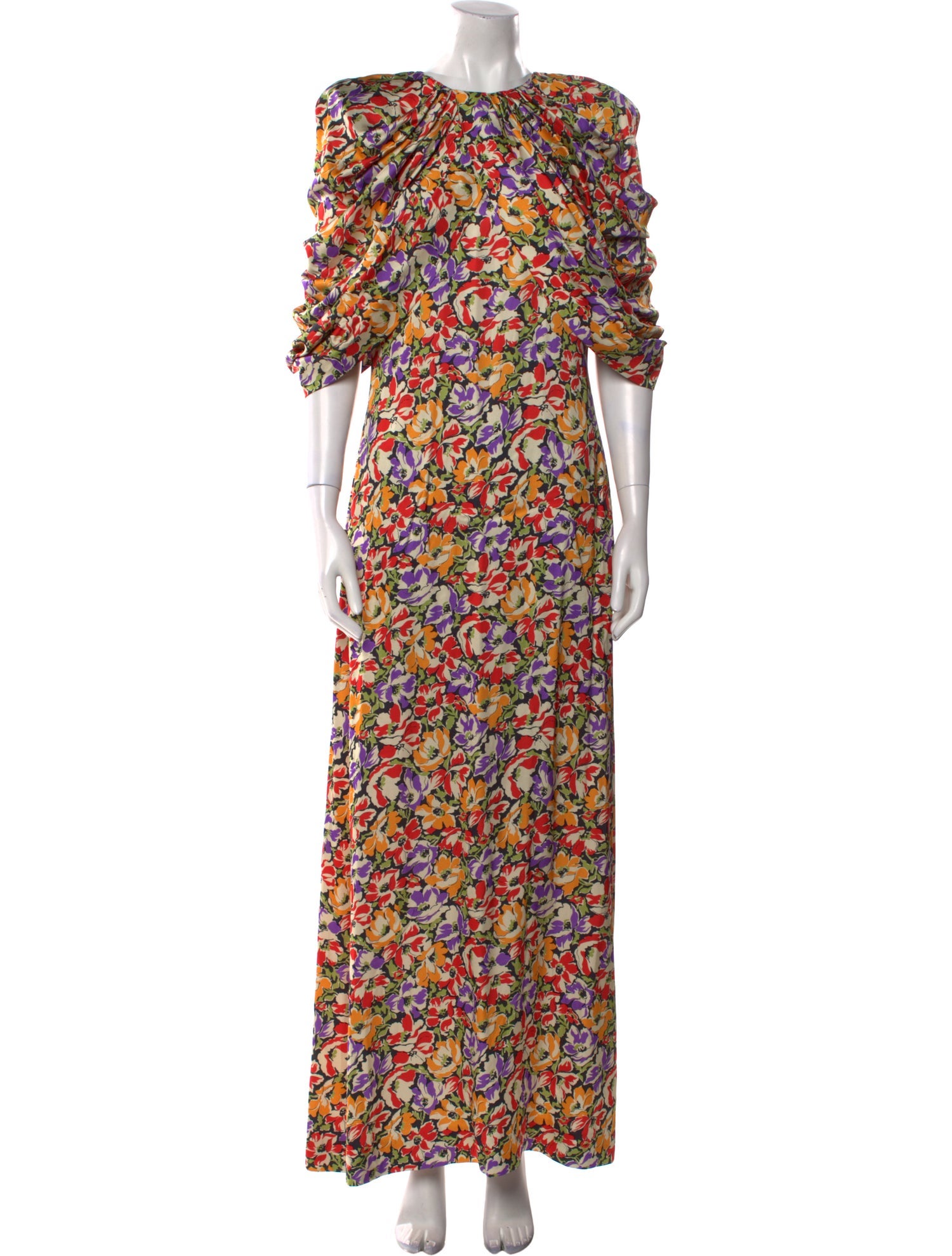 Stella McCartney Floral Print Long Dress w/ Tags
