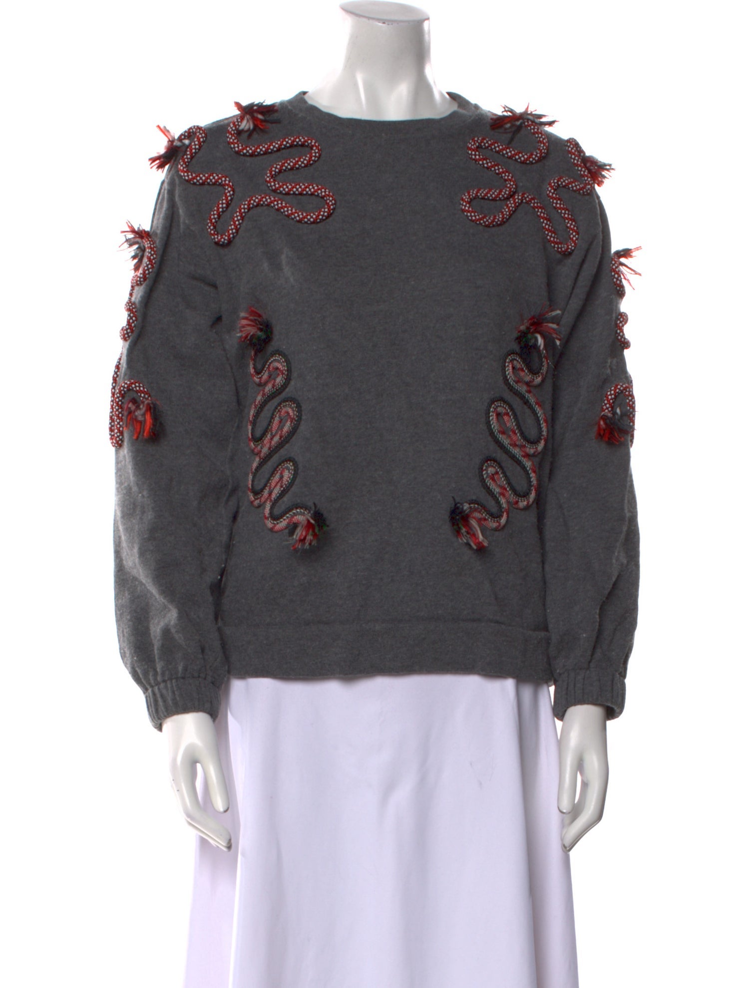 Stella McCartney Printed Bateau Neckline Sweatshirt