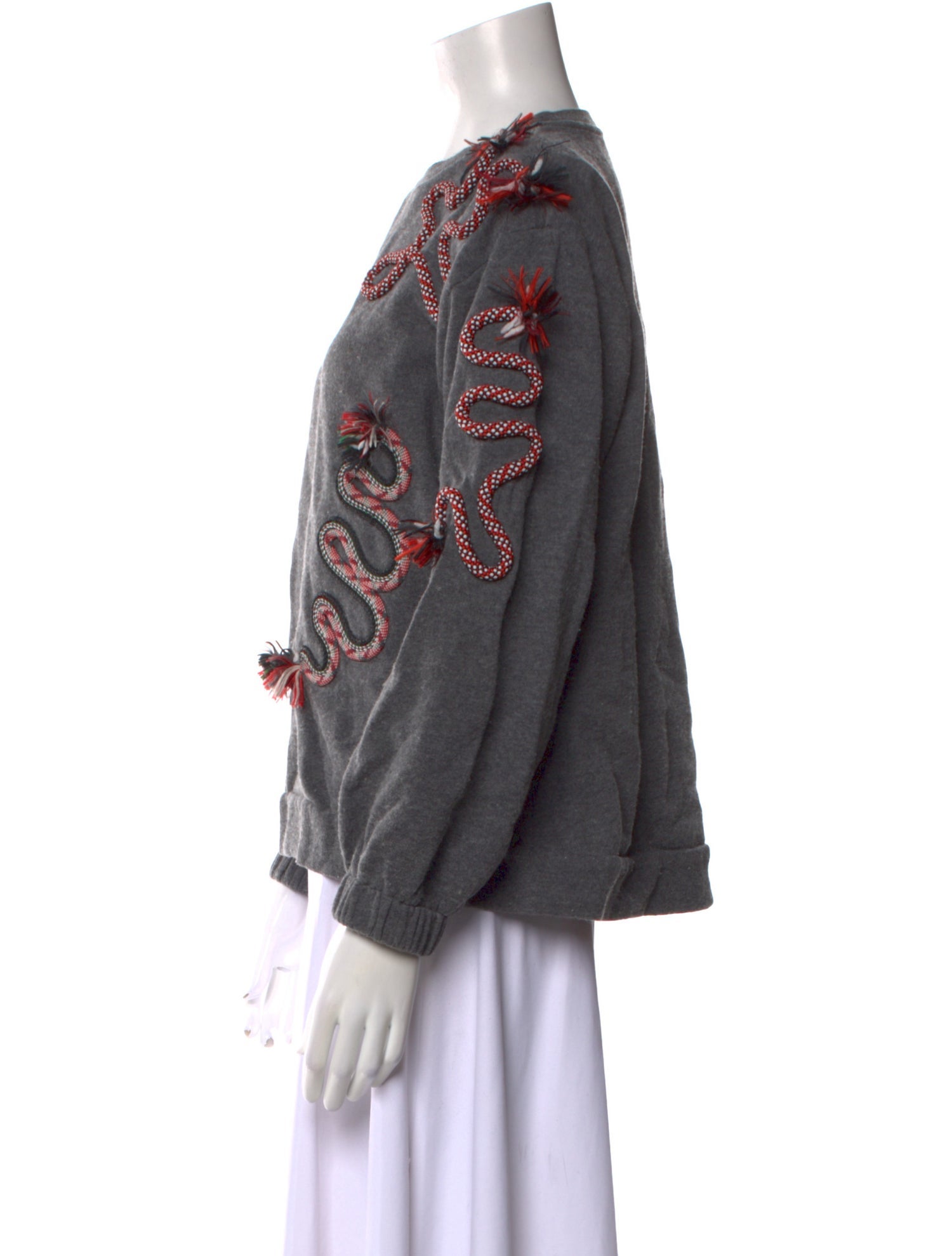 Stella McCartney Printed Bateau Neckline Sweatshirt