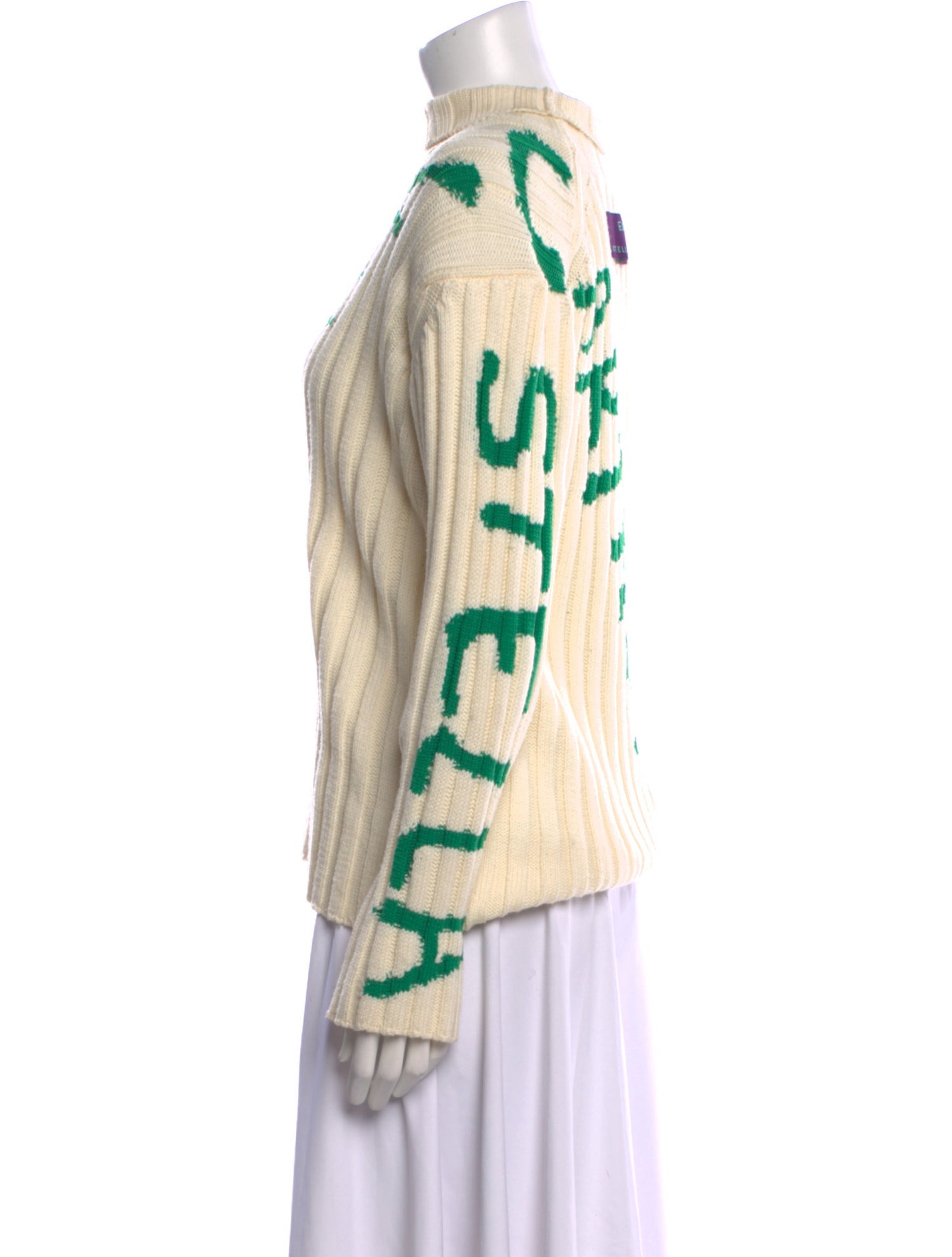 Stella McCartney Virgin Wool Printed Sweater