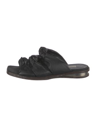 Stella McCartney Vegetarian Leather Slides