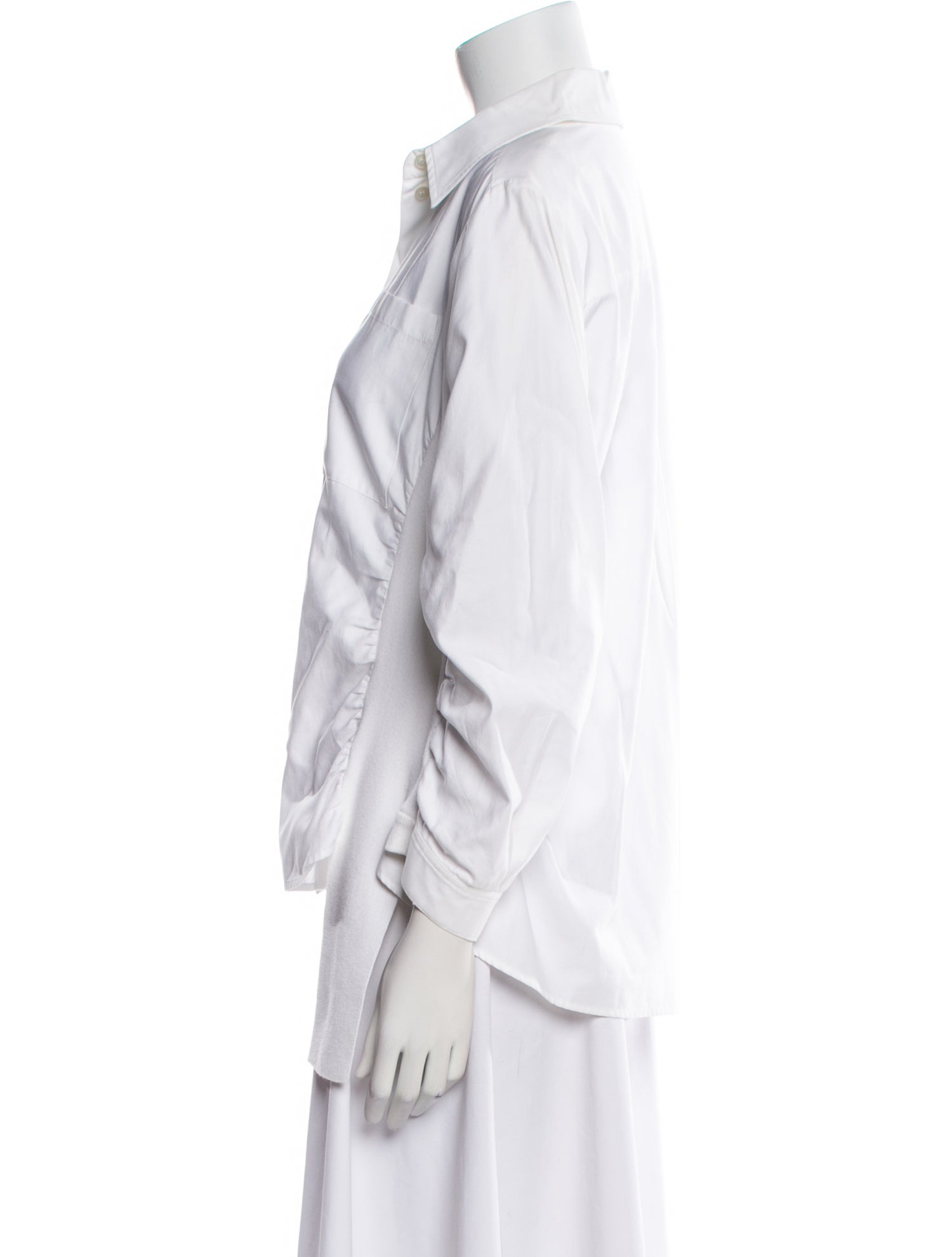 Stella McCartney Long Sleeve Button-Up Top