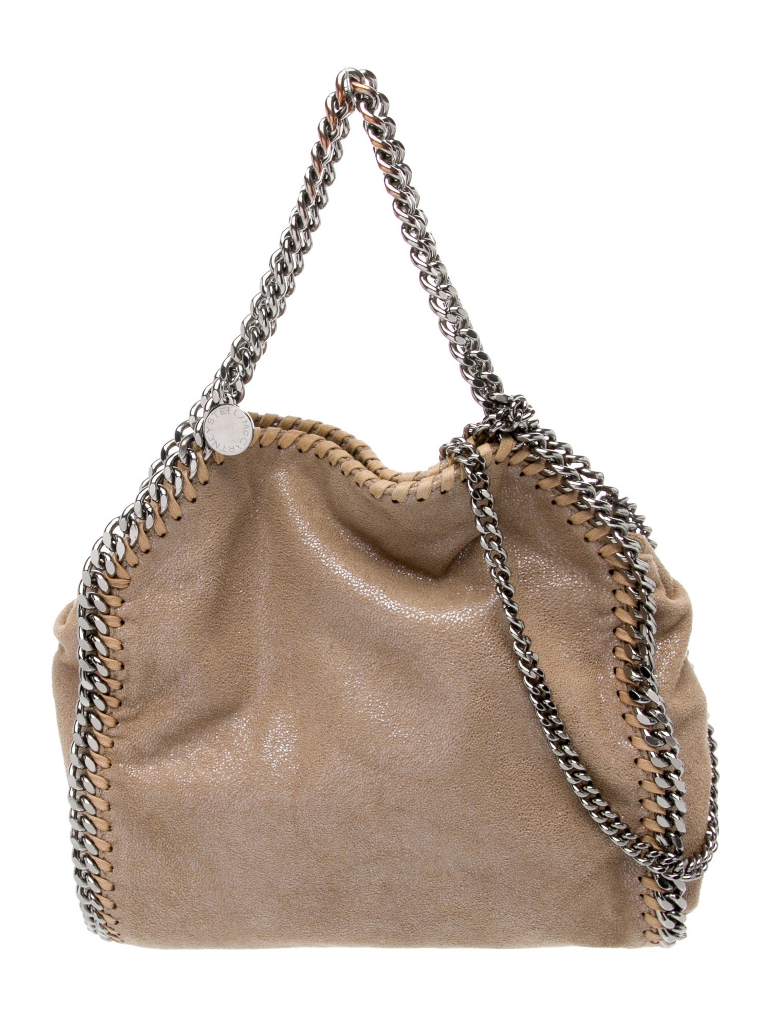 Stella McCartney Vegetarian Suede Top Handle Bag