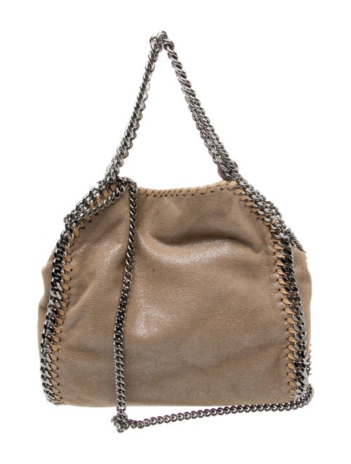 Stella McCartney Vegetarian Suede Top Handle Bag