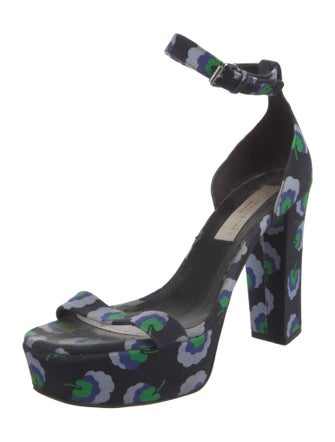 Stella McCartney Canvas Printed Sandals