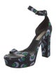 Stella McCartney Canvas Printed Sandals