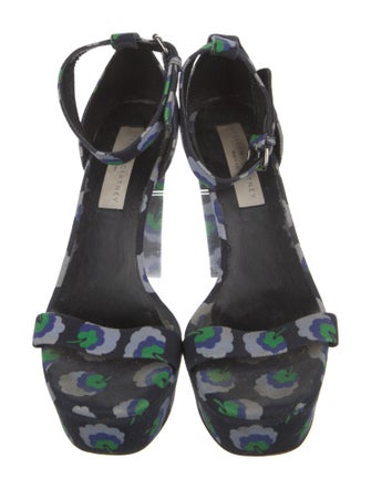 Stella McCartney Canvas Printed Sandals