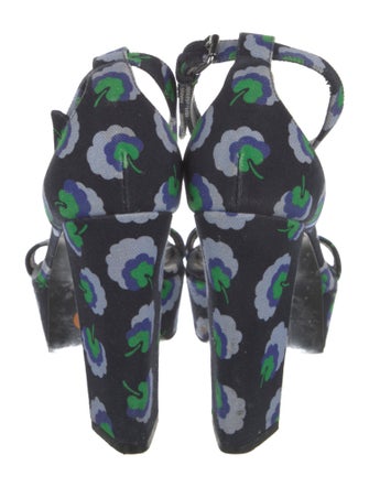 Stella McCartney Canvas Printed Sandals