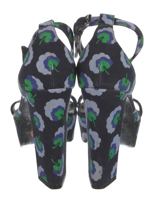 Stella McCartney Canvas Printed Sandals