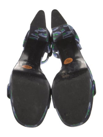 Stella McCartney Canvas Printed Sandals