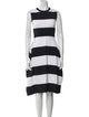 Stella McCartney Striped Midi Length Dress