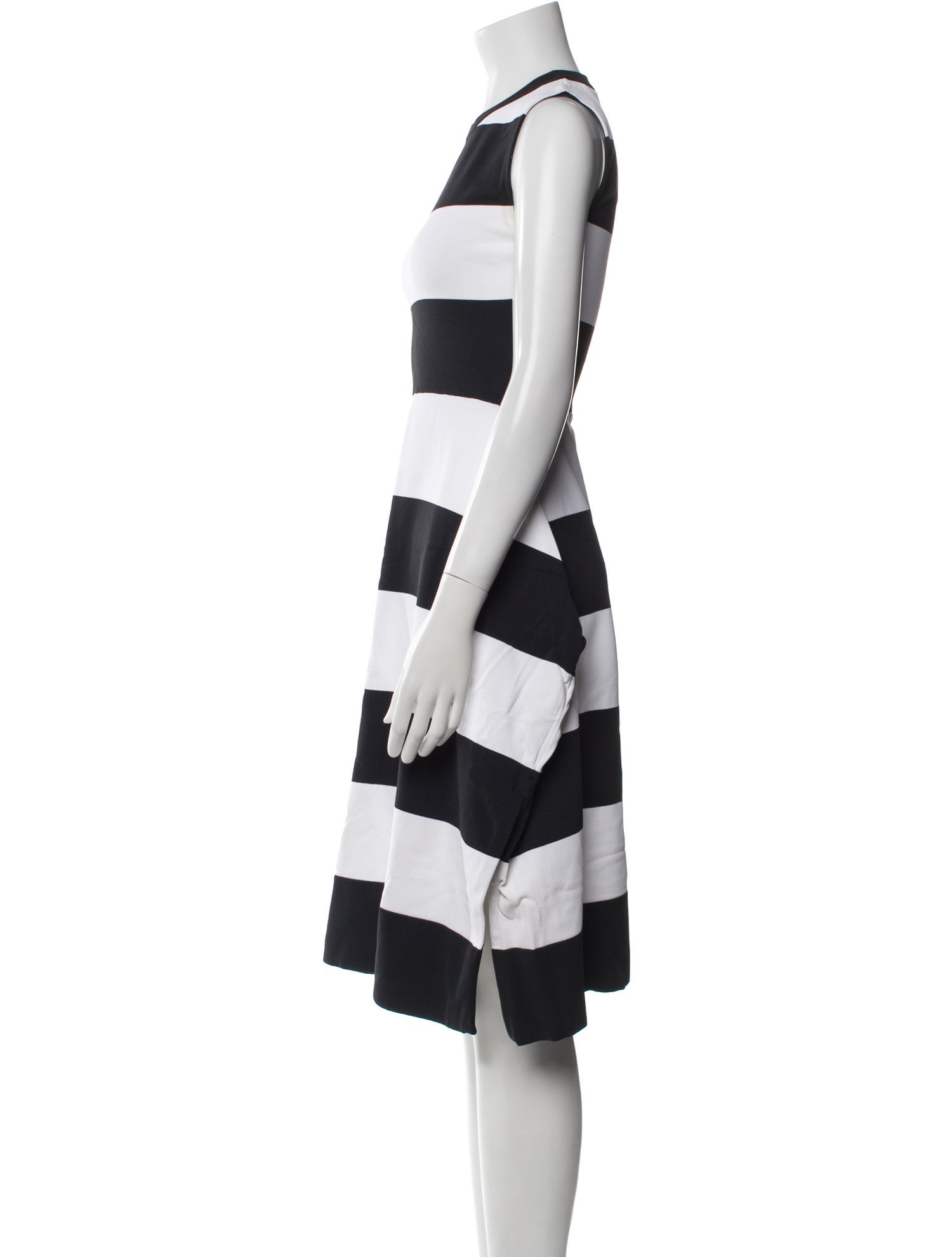 Stella McCartney Striped Midi Length Dress