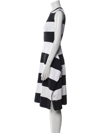 Stella McCartney Striped Midi Length Dress