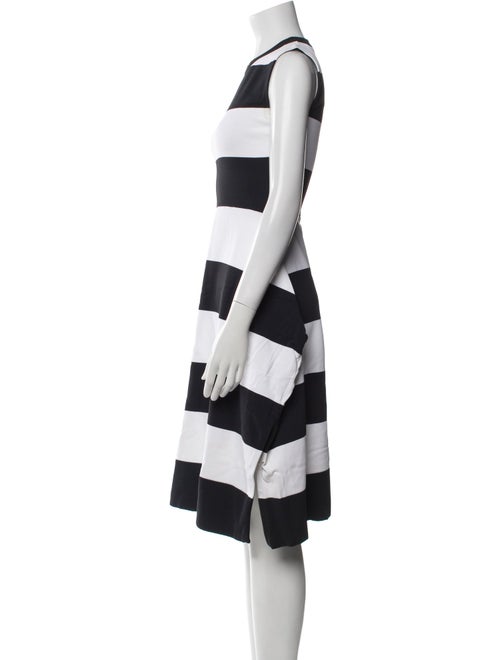Stella McCartney Striped Midi Length Dress
