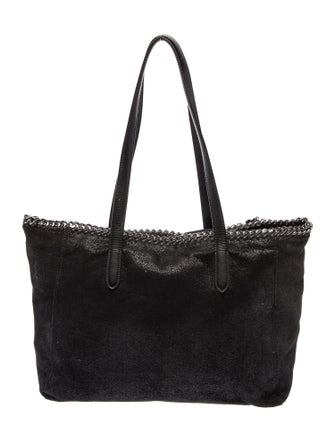 Stella McCartney Vegetarian Suede Shoulder Bag