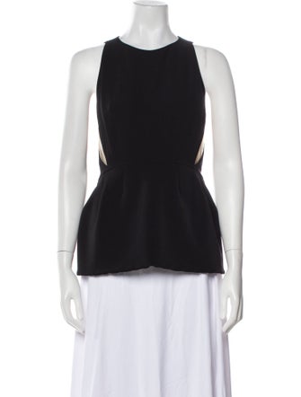 Stella McCartney Crew Neck Sleeveless Top