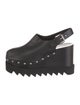 Stella McCartney Leather Studded Accents Slingback Pumps