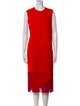 Stella McCartney Crew Neck Midi Length Dress