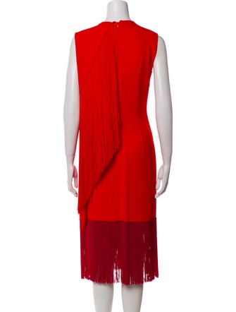 Stella McCartney Crew Neck Midi Length Dress