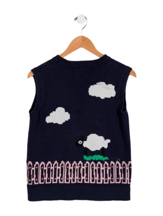 Stella McCartney Girls' Printed Sleeveless Sweater