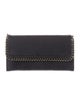 Stella McCartney Vegan Suede Continental Wallet